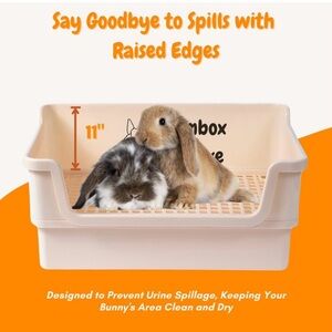 Bumbox Deluxe Rabbit Litter Box - EUC